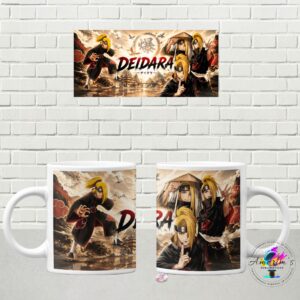 Caneca Deidara - Naruto Shippuden