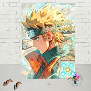Placa Decorativa MDF Naruto