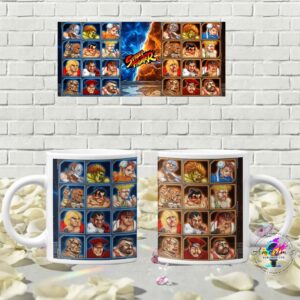 Caneca Personalizada Street Fighter