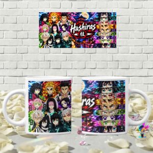 Canecas Demon Slayer – Edição Hashiras